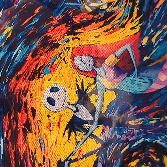 💀Nightmare before christmas LG cetamic mug & 8x10 canvas collectables - Picture 7 of 11